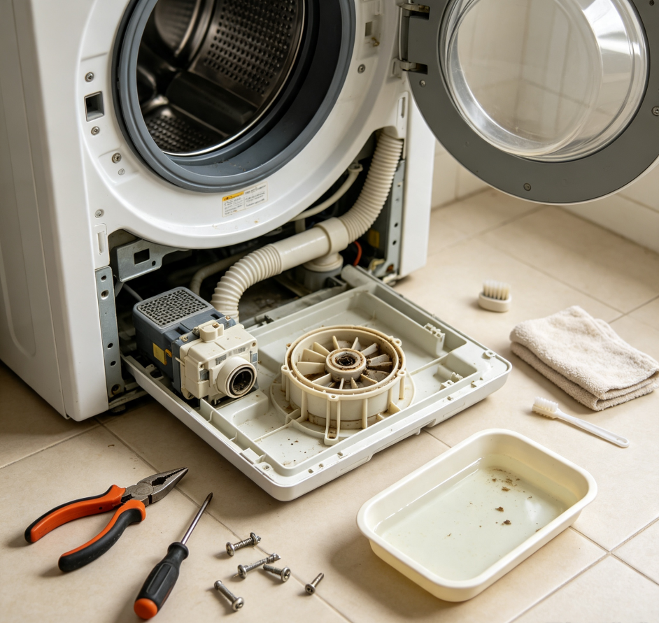 Drain Pump Debris Removal Package