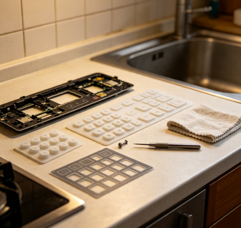 Control Panel Label/Character Restoration Package