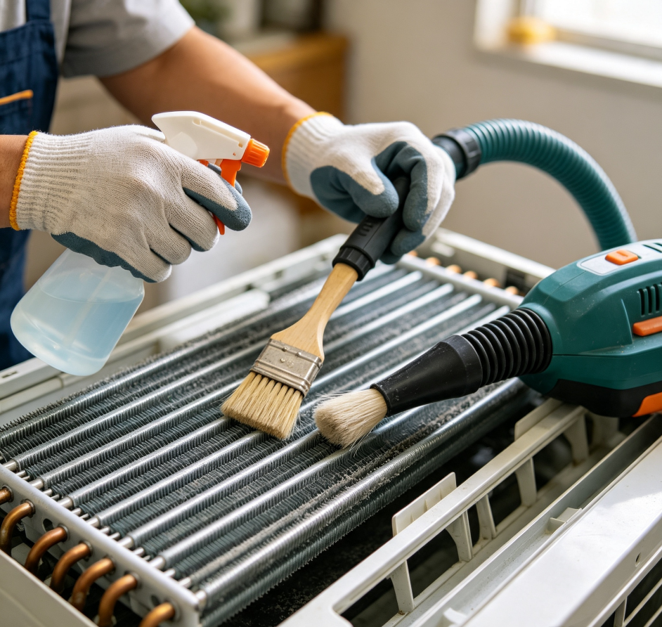 Condenser Fin Cleaning & Maintenance Package - Image 2