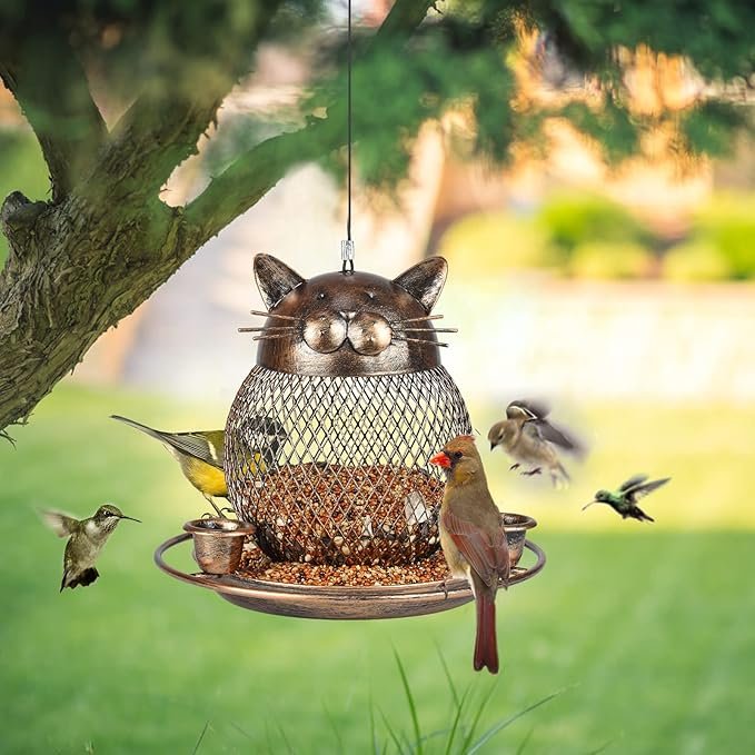 Heavy Duty Metal Bird Feeder