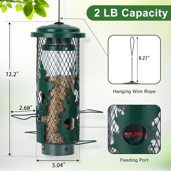 Gravity Protection Mesh Bird Feeder - Image 2