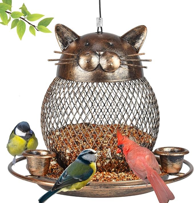 Heavy Duty Metal Bird Feeder - Image 2