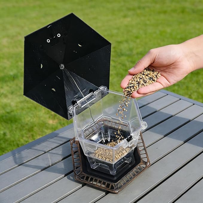 Gazebo Style Hanging Bird Feeder - Image 2